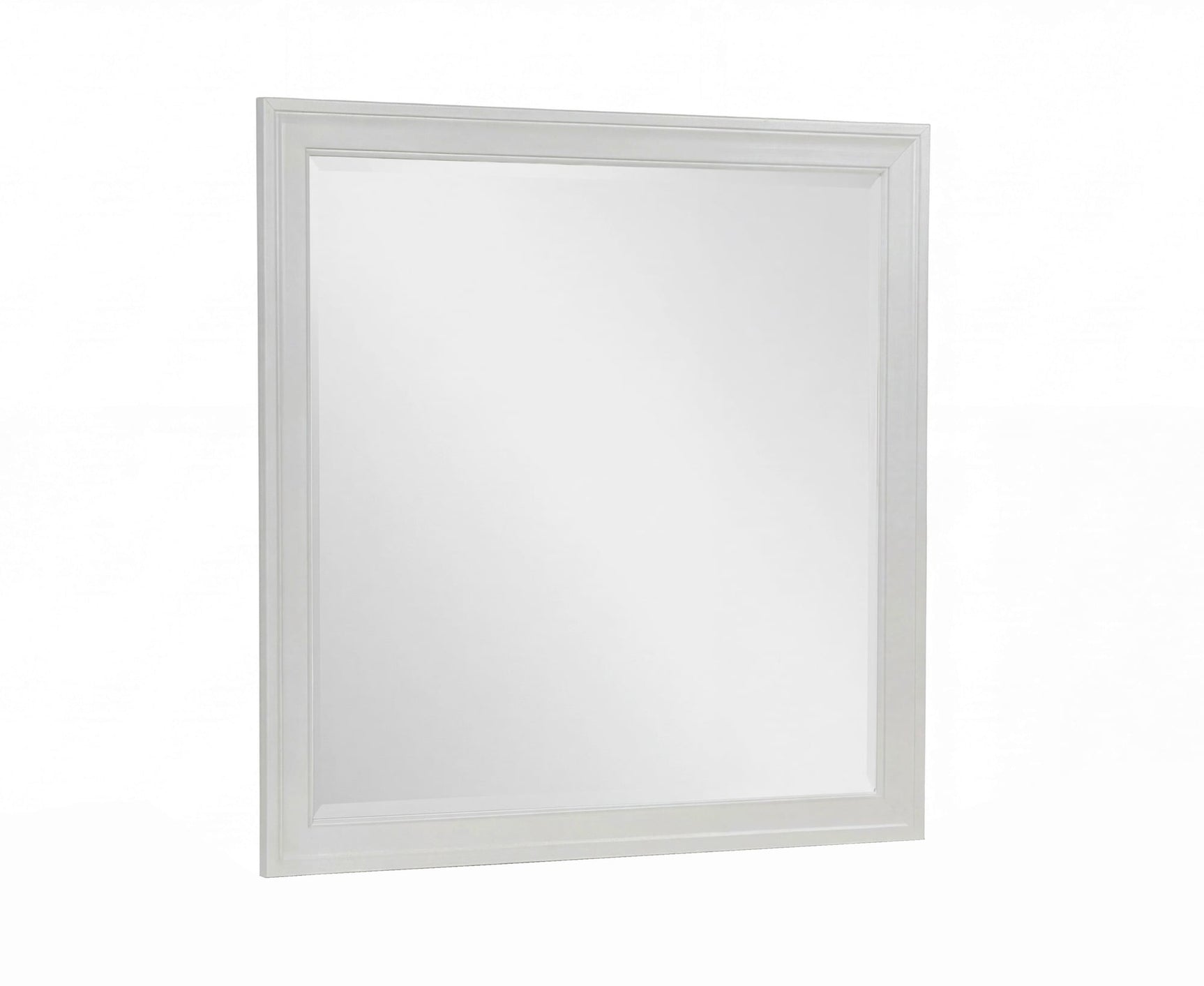 Louis Philip Greige Dresser and Mirror view 3