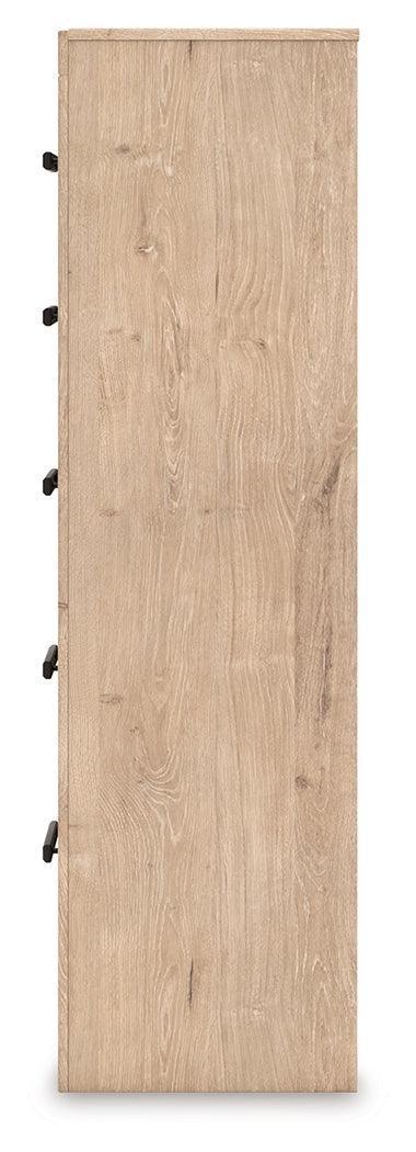 Sanginlane Tan Chest of Drawers