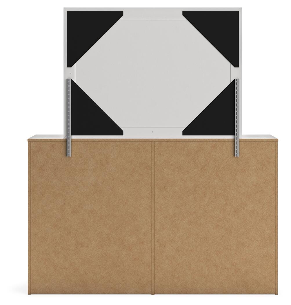 Cayboni Whitewash Panel Bedroom Set view 17