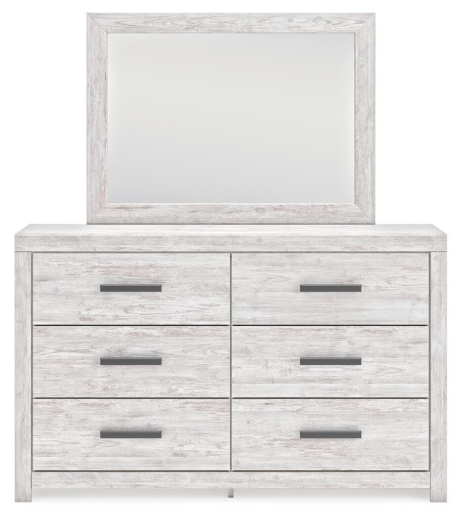 Cayboni Whitewash Panel Bedroom Set view 14