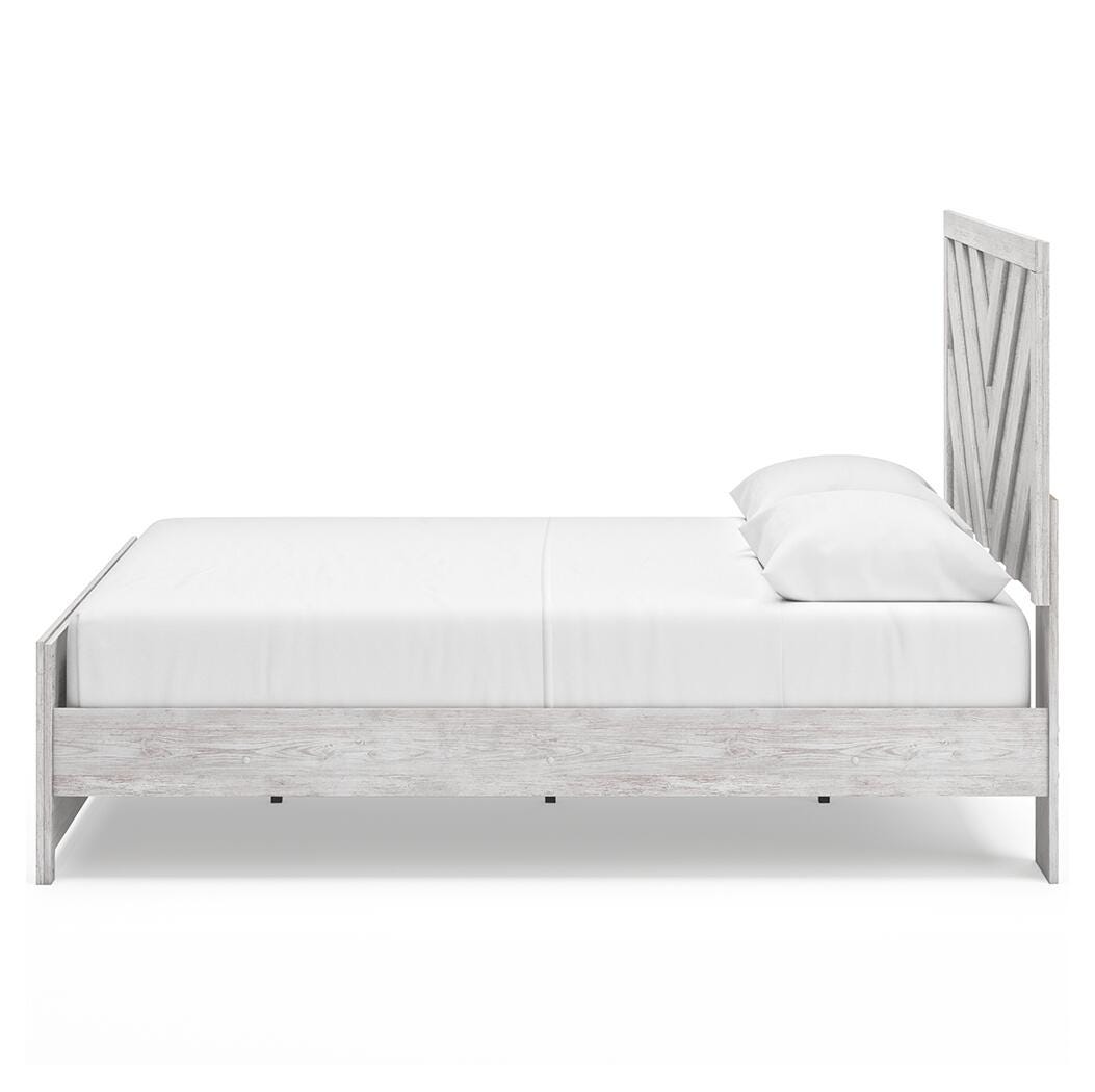 Cayboni Whitewash Panel Bedroom Set view 8