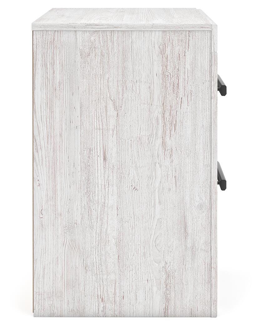 Cayboni Whitewash Panel Bedroom Set view 28