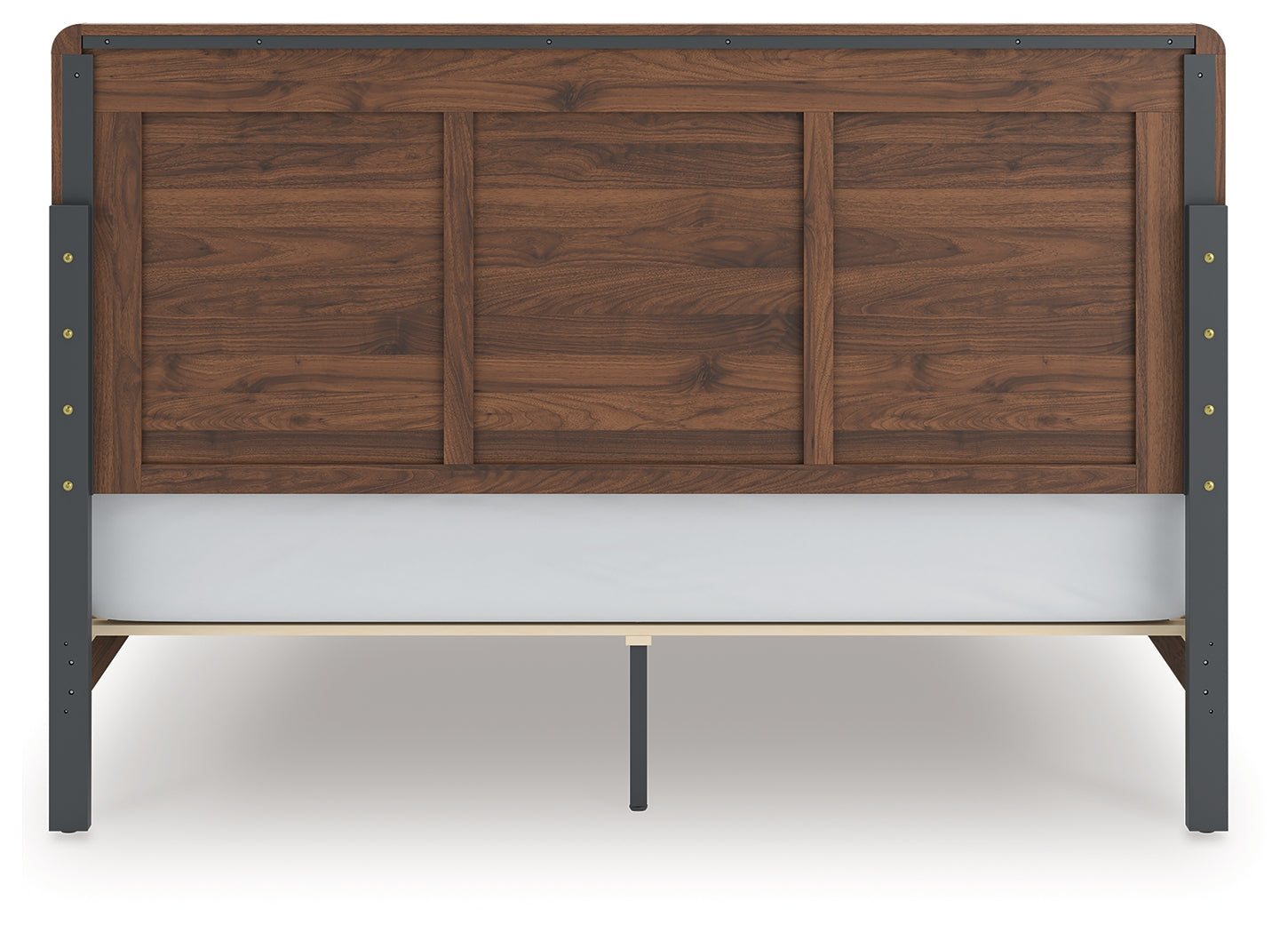 Fortlorn Walnut Brown King Panel Bed