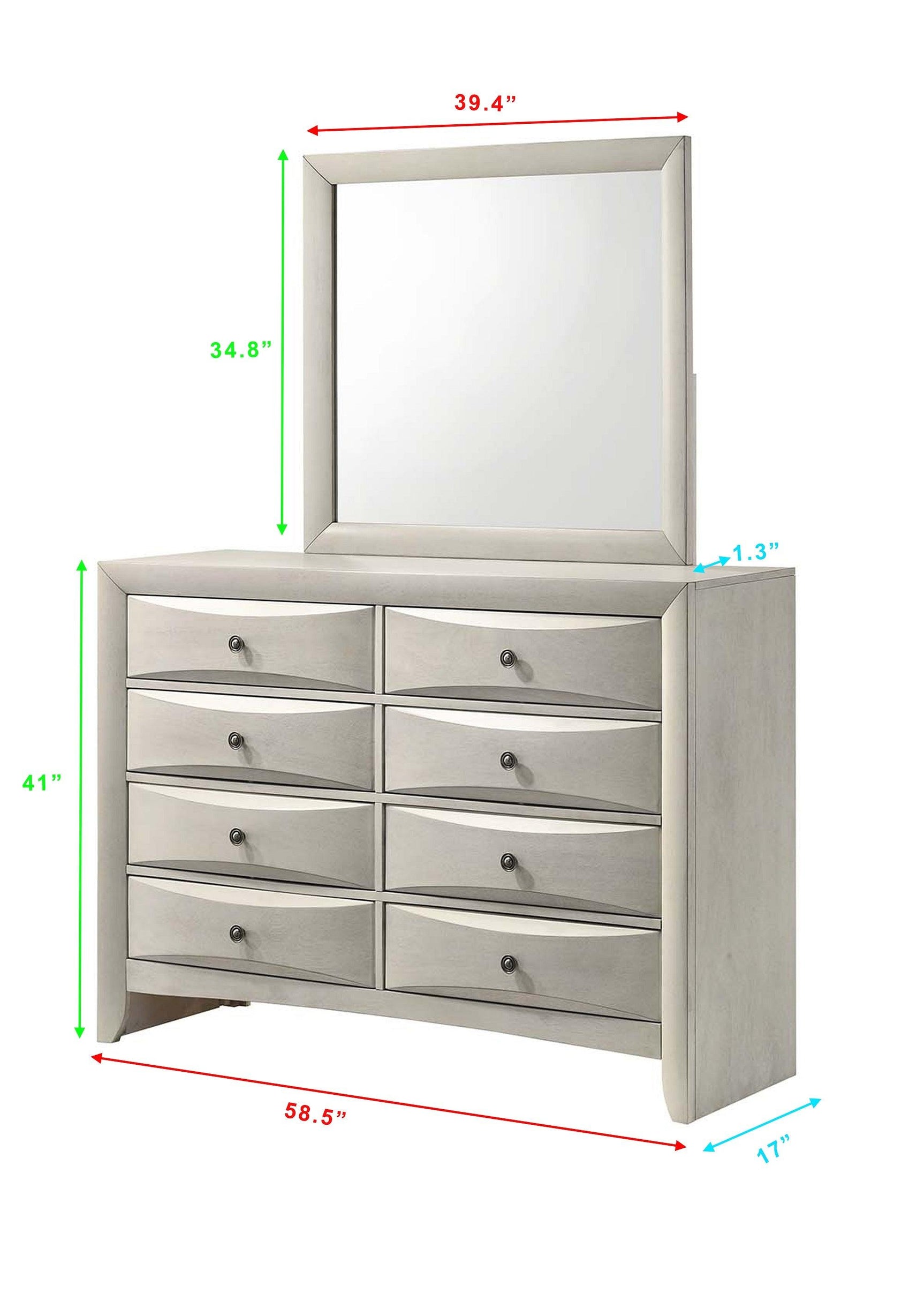 Emily White Nightstand