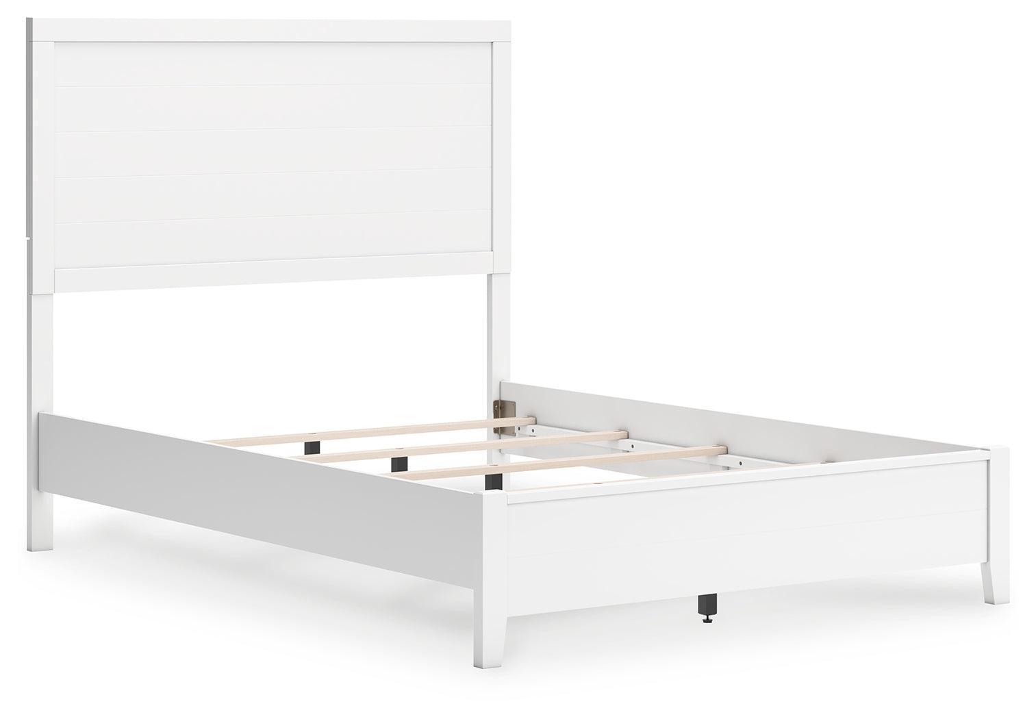 Binterglen White Full Panel Bed