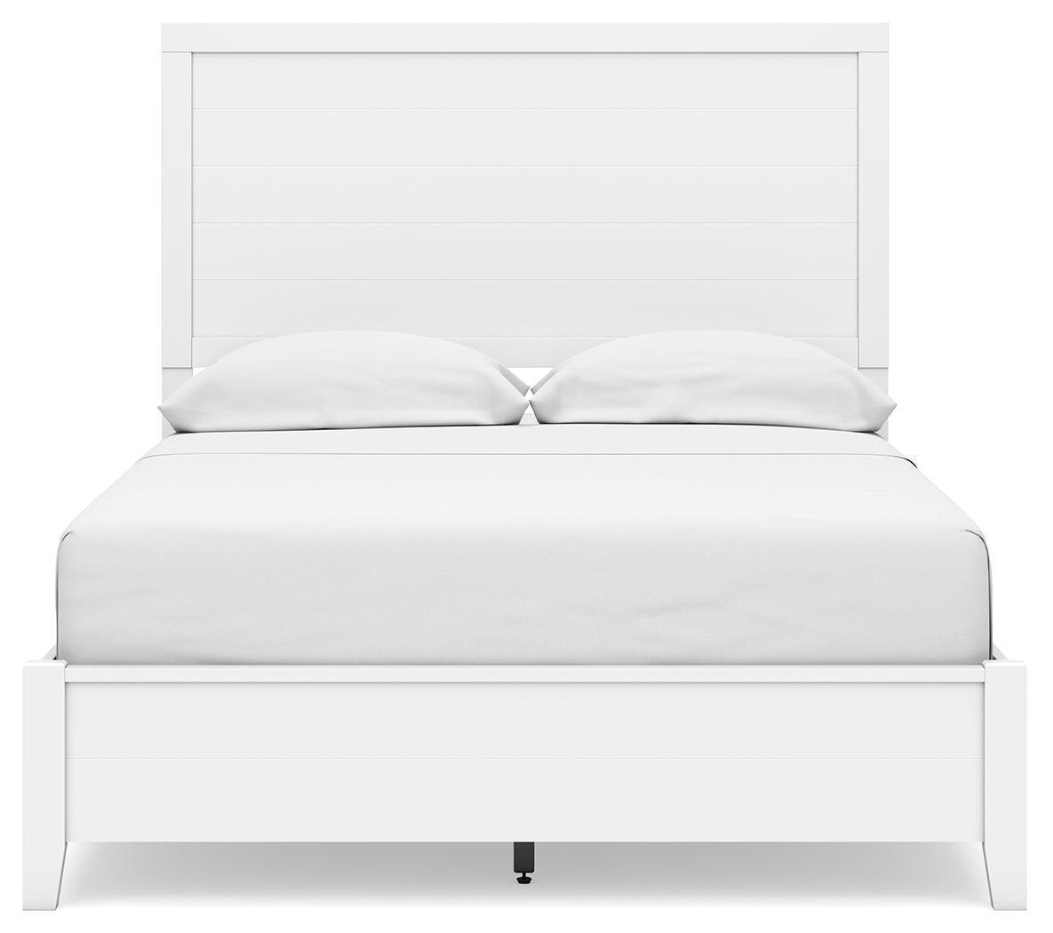 Binterglen White Full Panel Bed