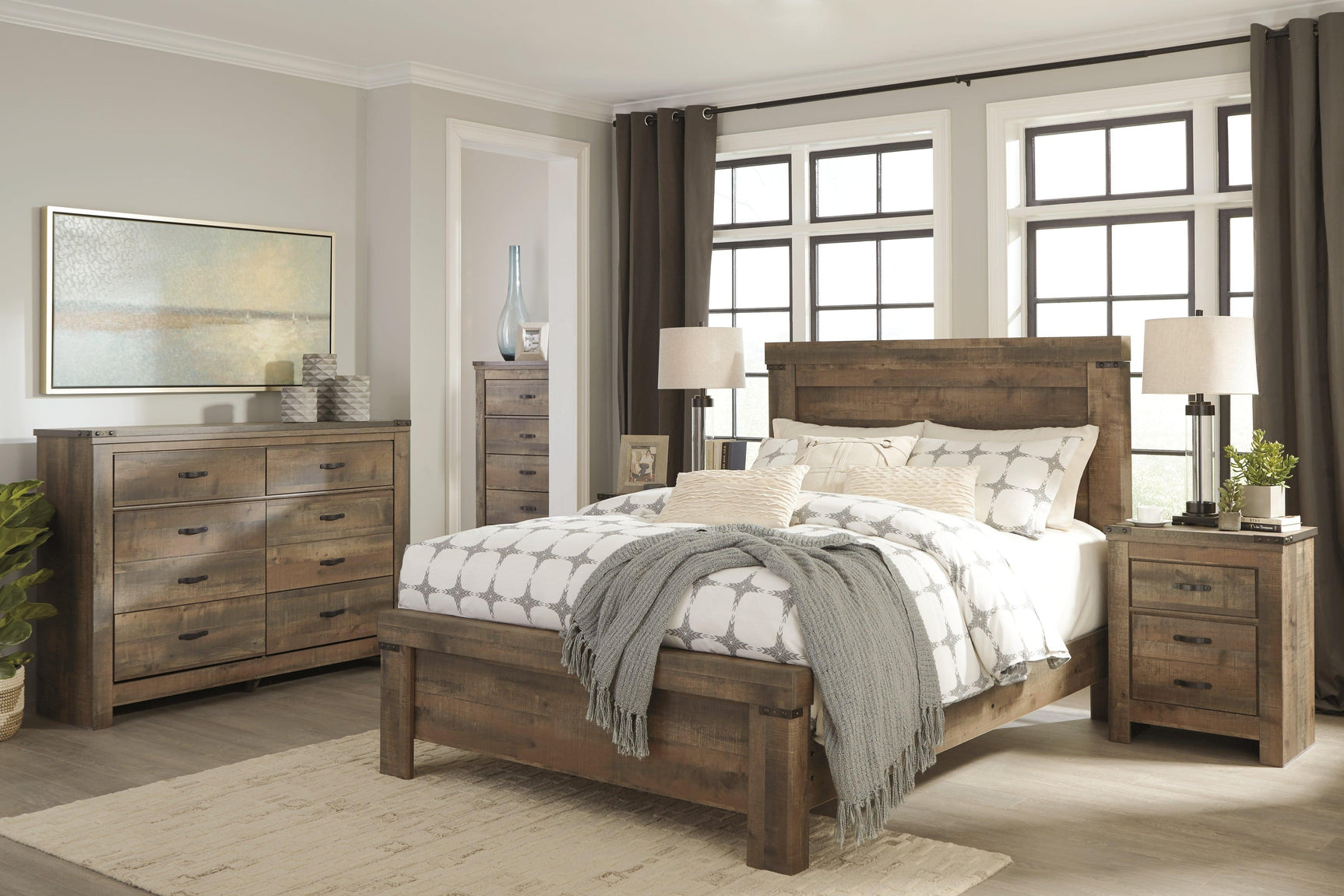 Trinell Brown Dresser - Ella Furniture