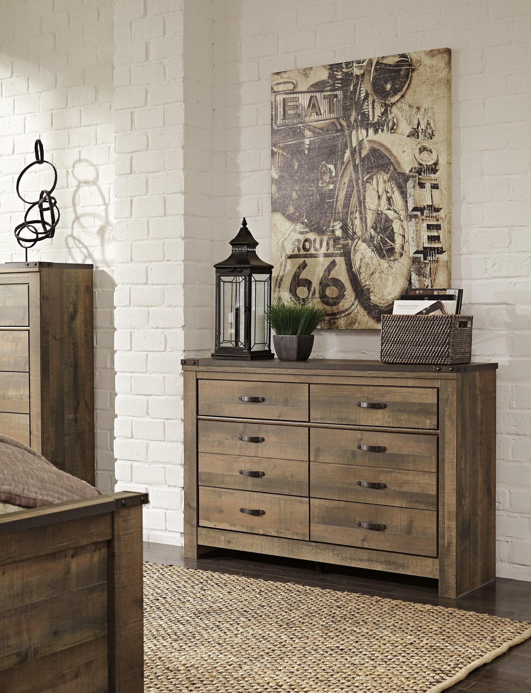 Trinell Brown Dresser - Ella Furniture