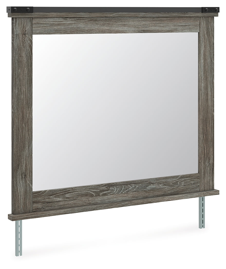 Frandern Gray Bedroom Mirror