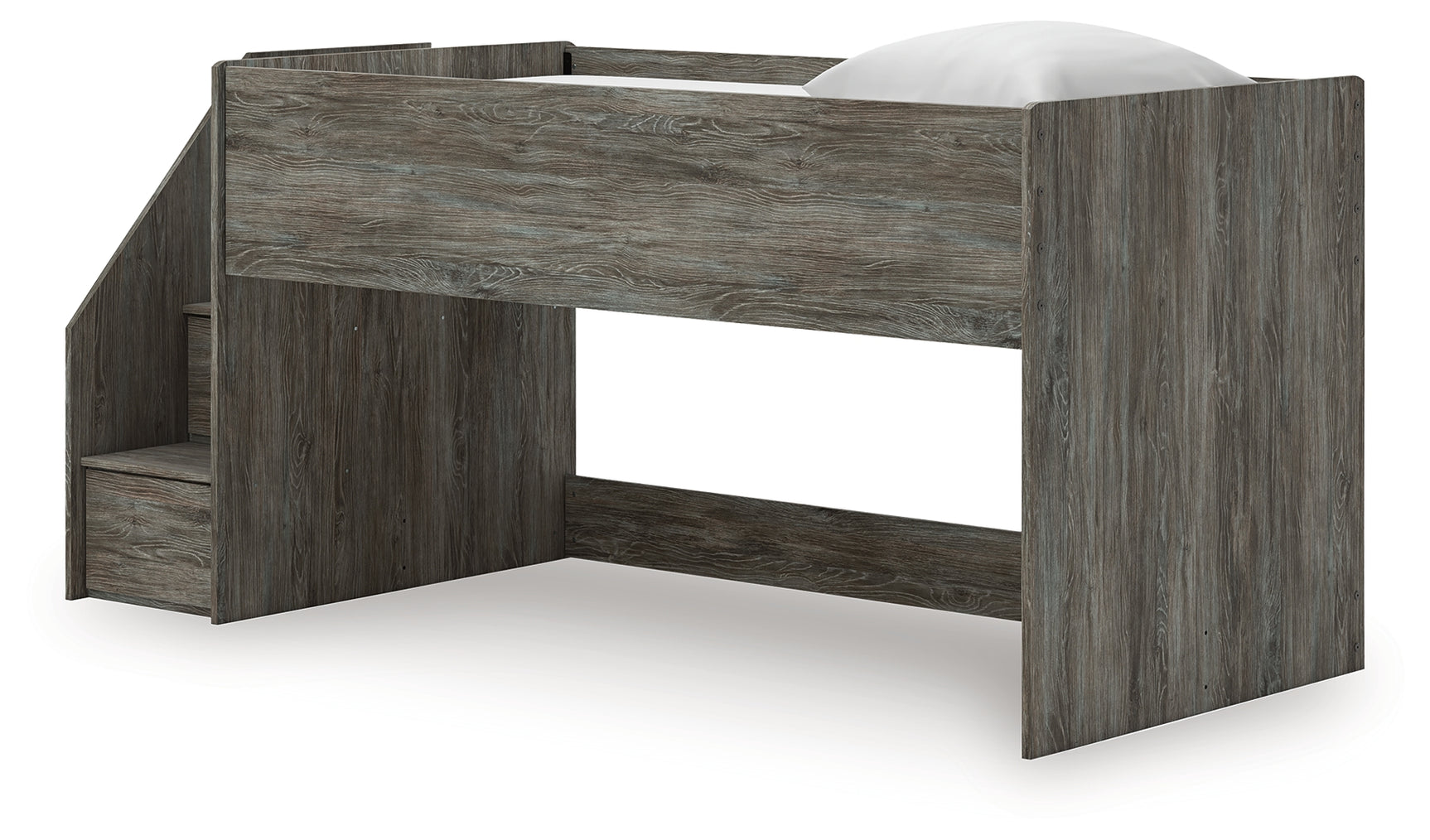 Frandern Gray Twin Loft Bed