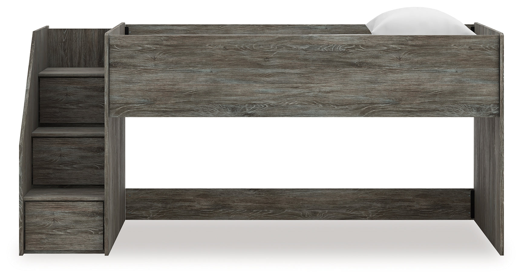 Frandern Gray Twin Loft Bed