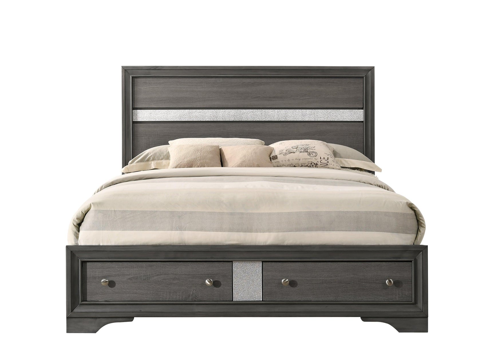 Regata Grey Finish Modern Tv Stand, Entertainment Cabinet, Contemporary Style, Media Console With Wood Finish And Wood Legs with Storage Doors for Living Room - Ella Furniture