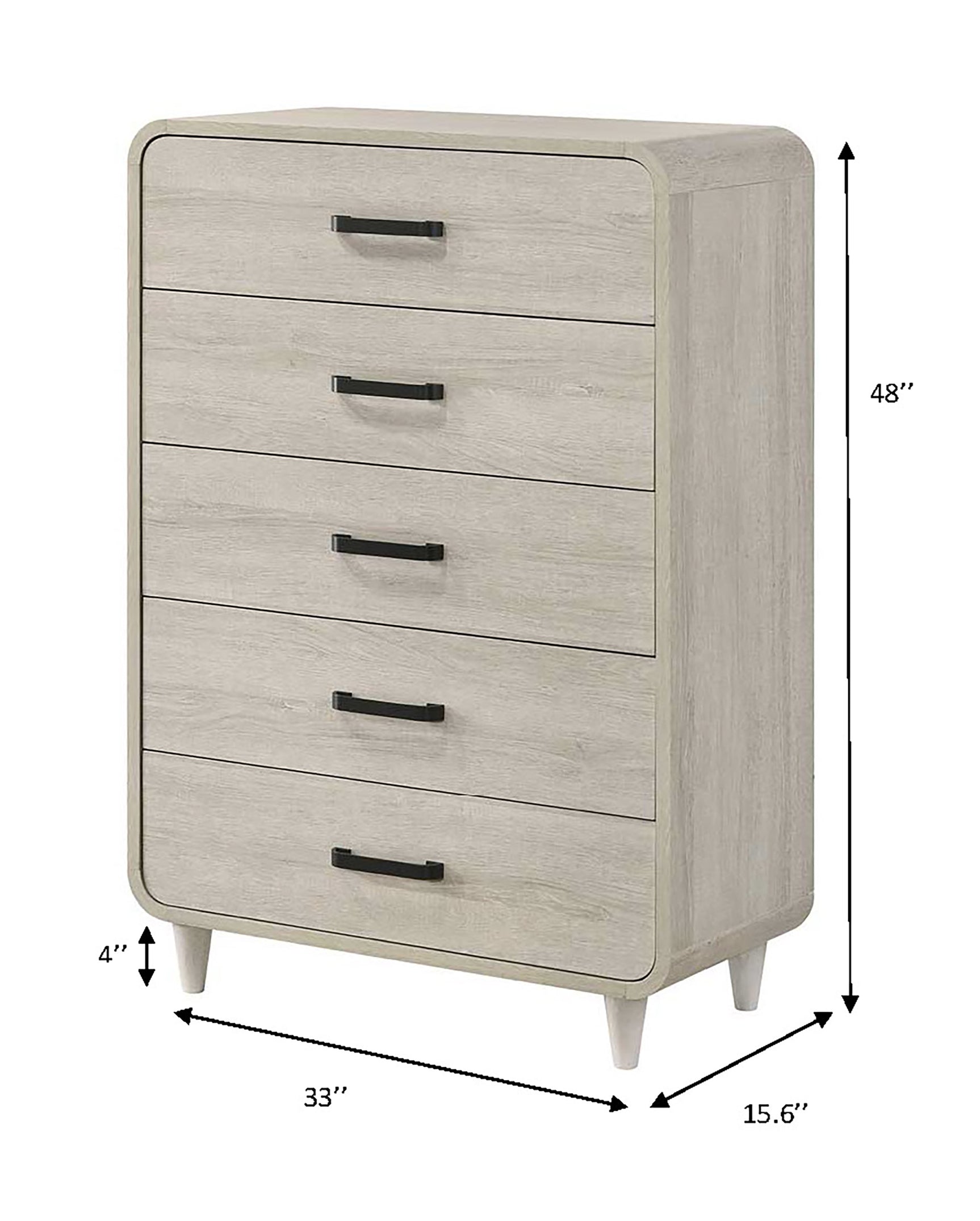 Nyomi White Dresser