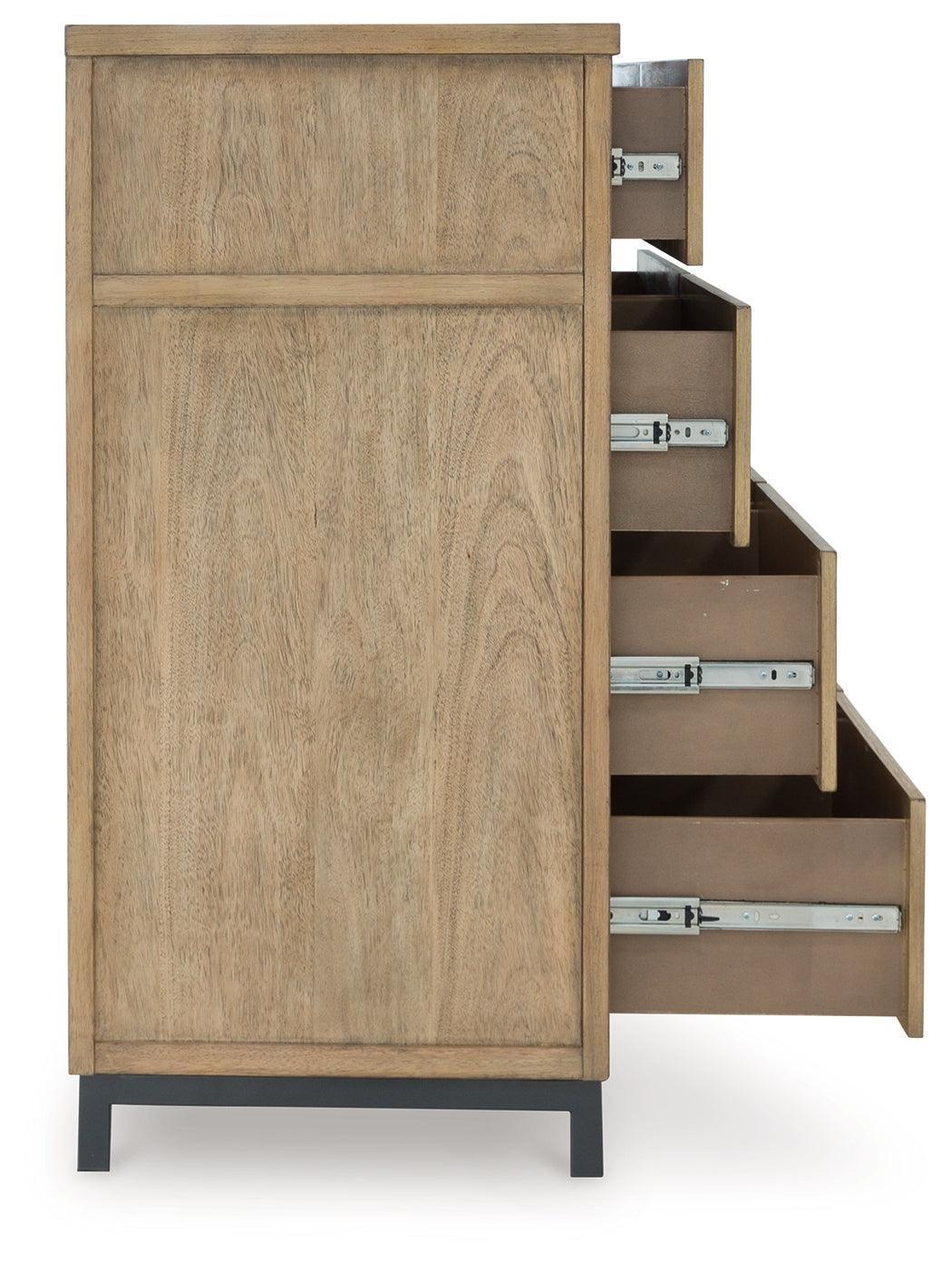 Tomtyn Light Brown Dresser