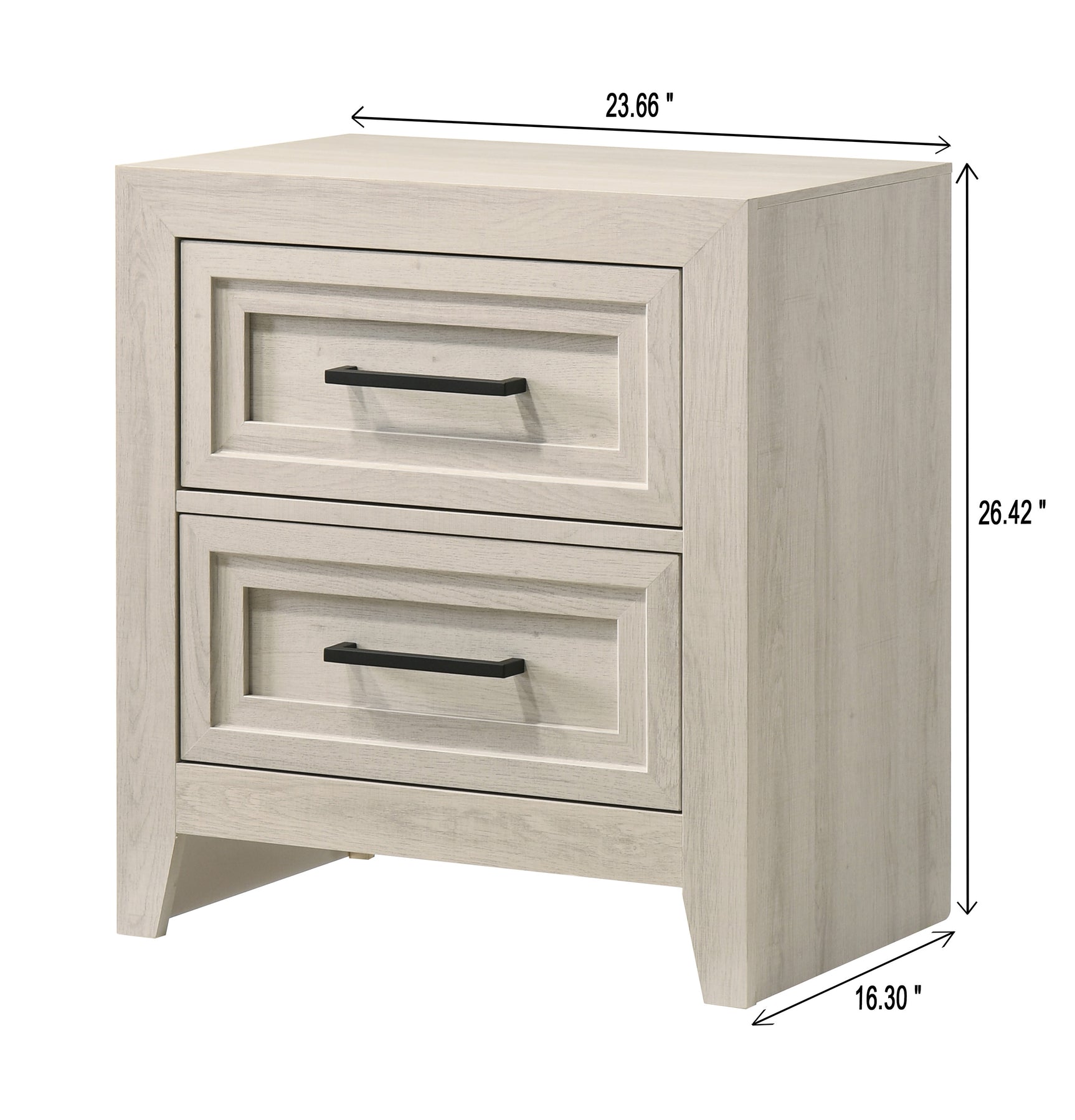 Lorraine Cream Panel King Bed
