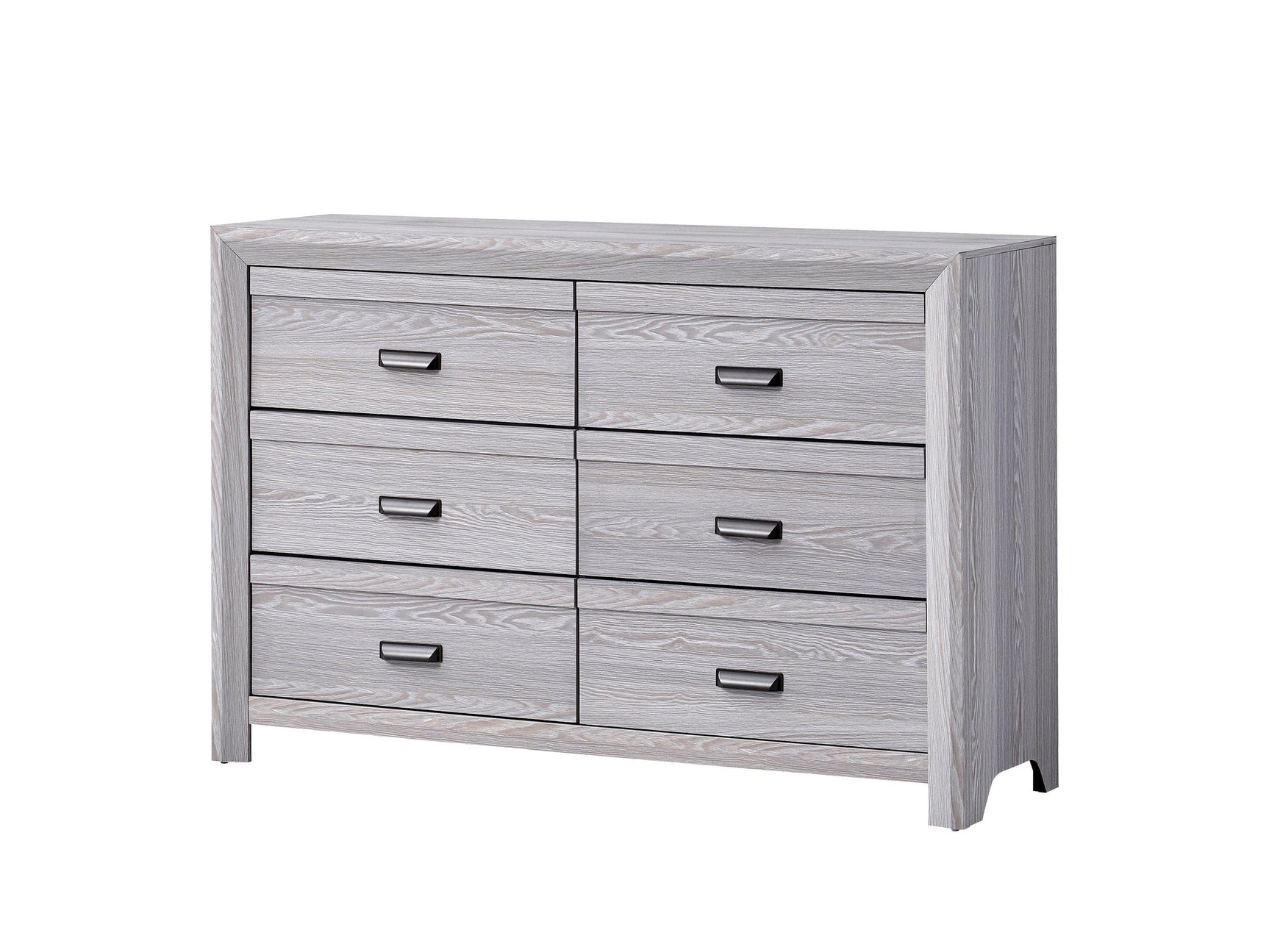 Adelaide Gray Upholstered Panel Full Bed