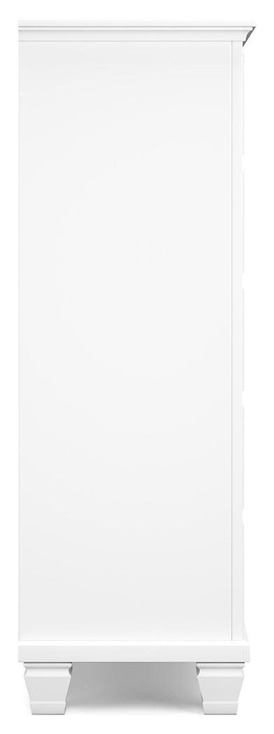 Fortman White Chest Of Drawers - Ella Furniture