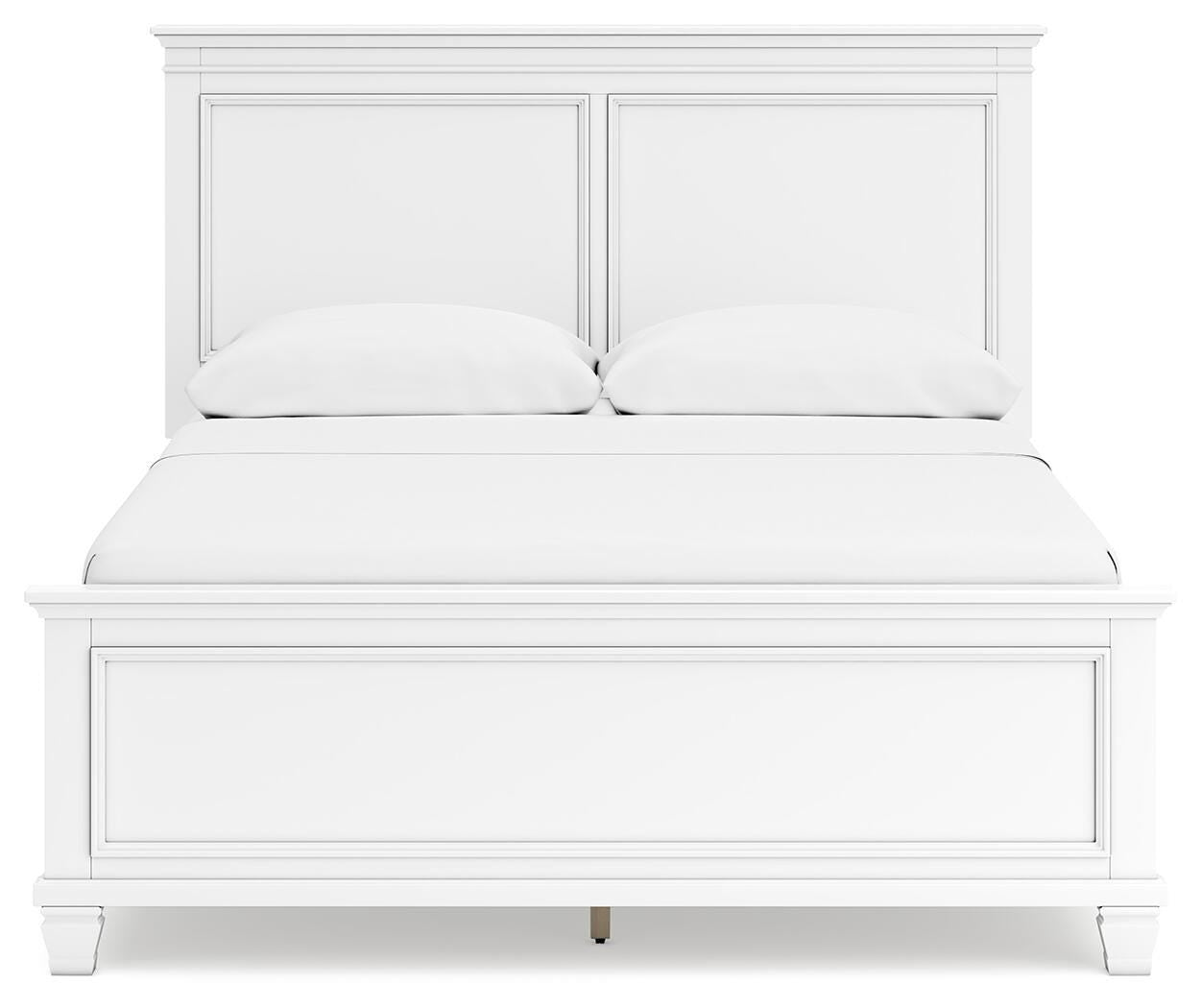 Fortman White Panel Bedroom Set view 7