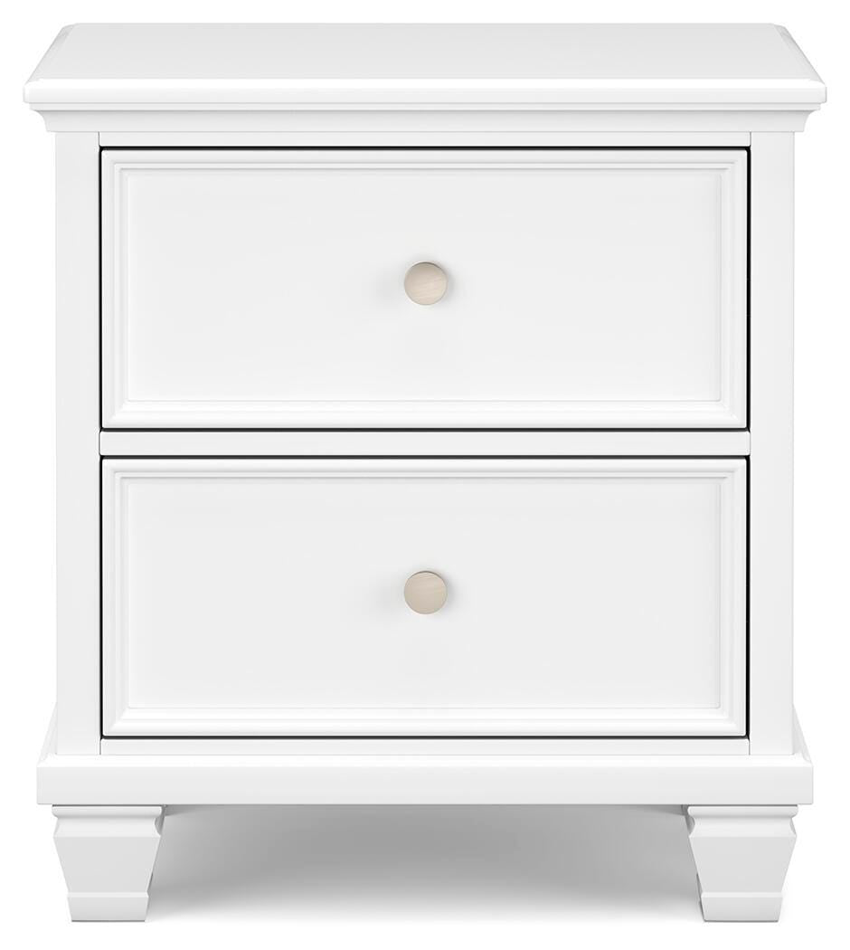 Fortman White Panel Bedroom Set view 21
