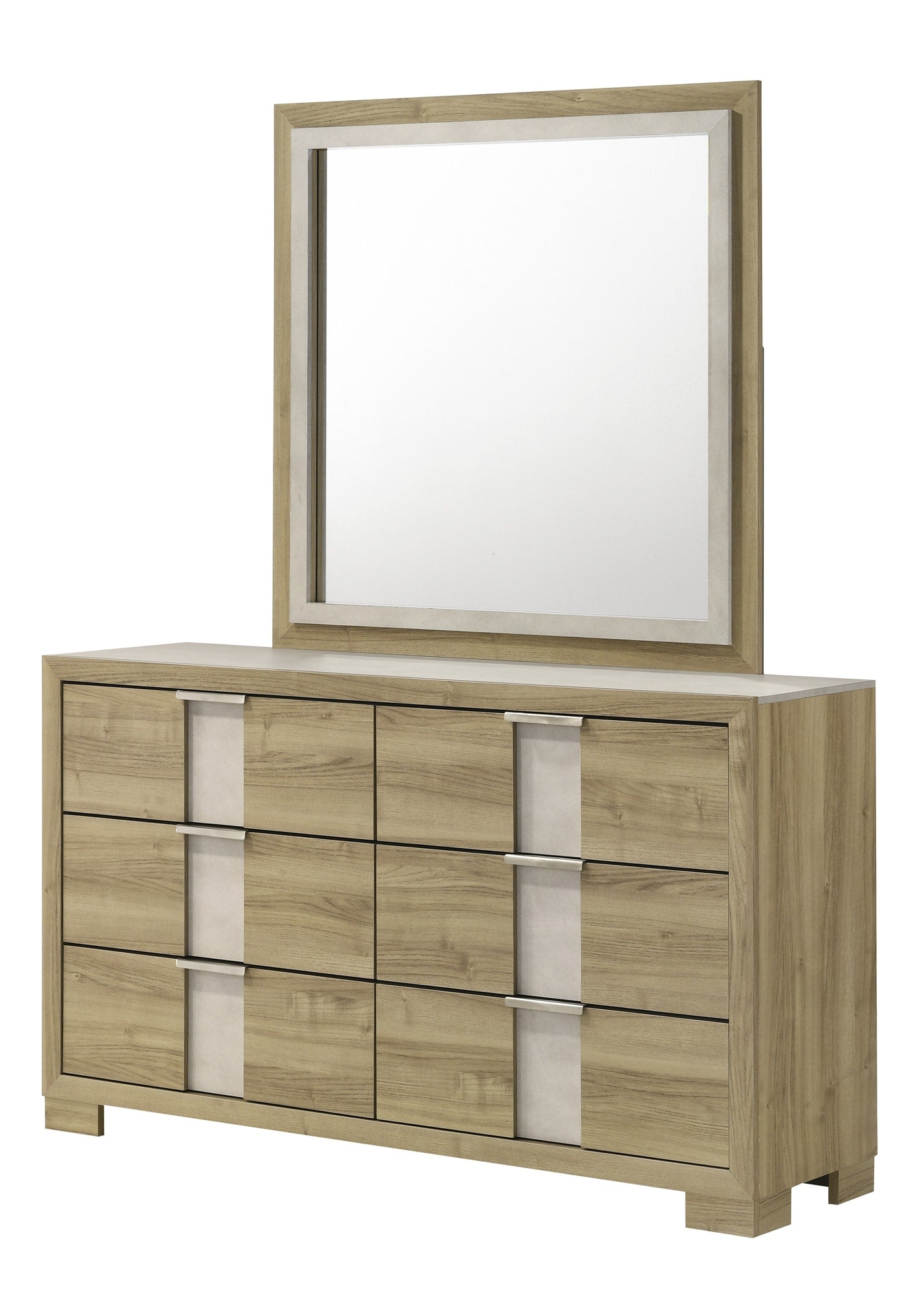 Rangley Driftwood Dresser dresser and mirror by Crownmark | Ella Furniture