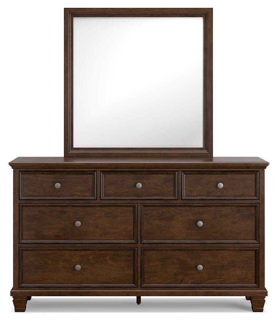 Danabrin Brown Panel Storage Bedroom Set view 8
