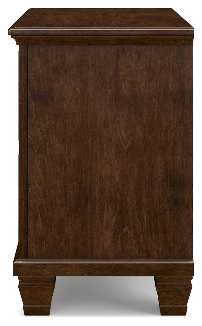 Danabrin Brown Nightstand - Ella Furniture