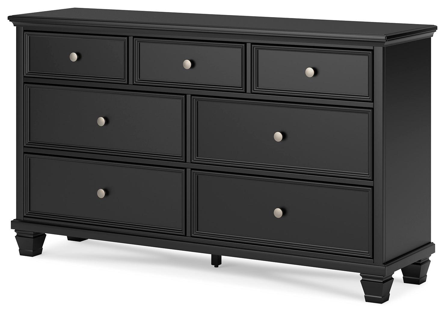 Lanolee Black Dresser - Ella Furniture