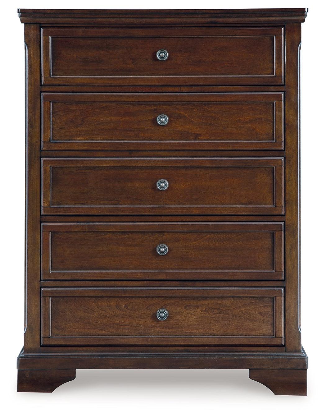 Trellington Brown Chest of Drawers