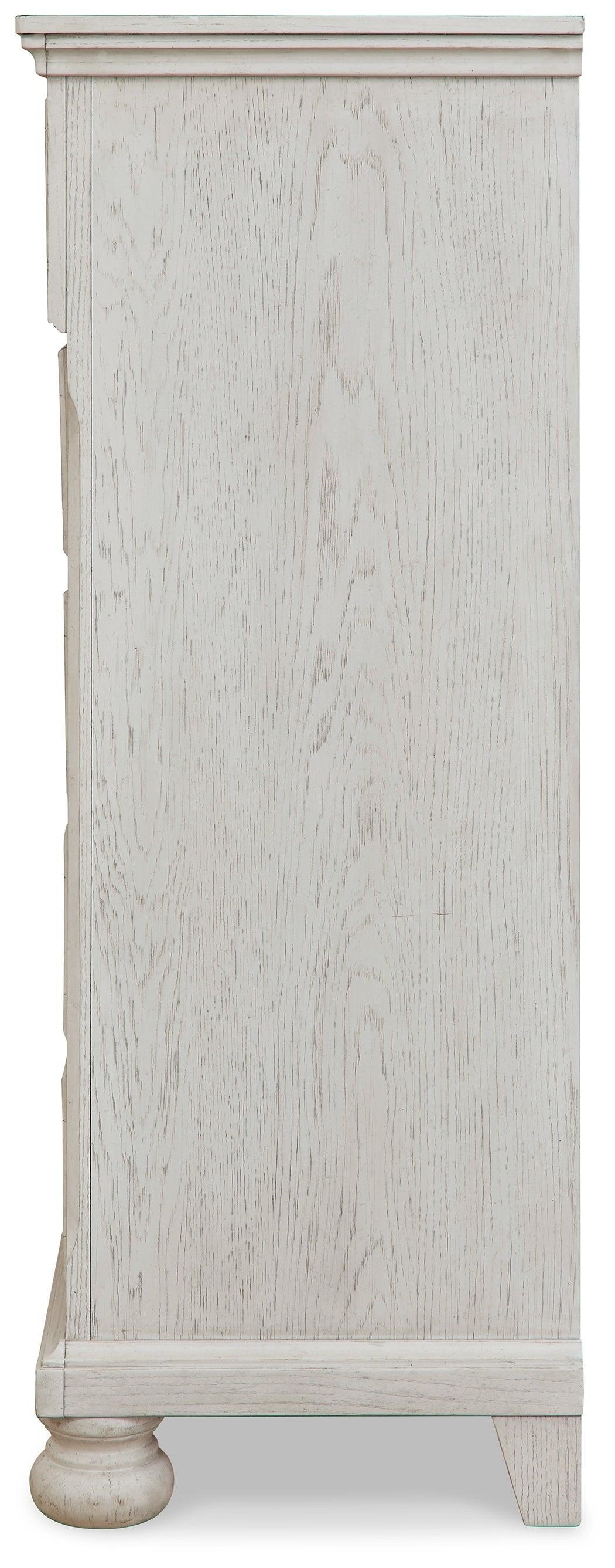 Robbinsdale Antique White Chest Of Drawers B742-45 - Ella Furniture