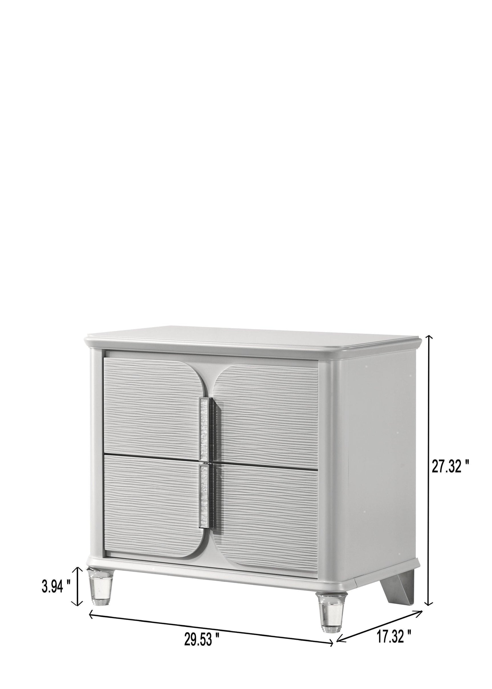Vivian White Dresser