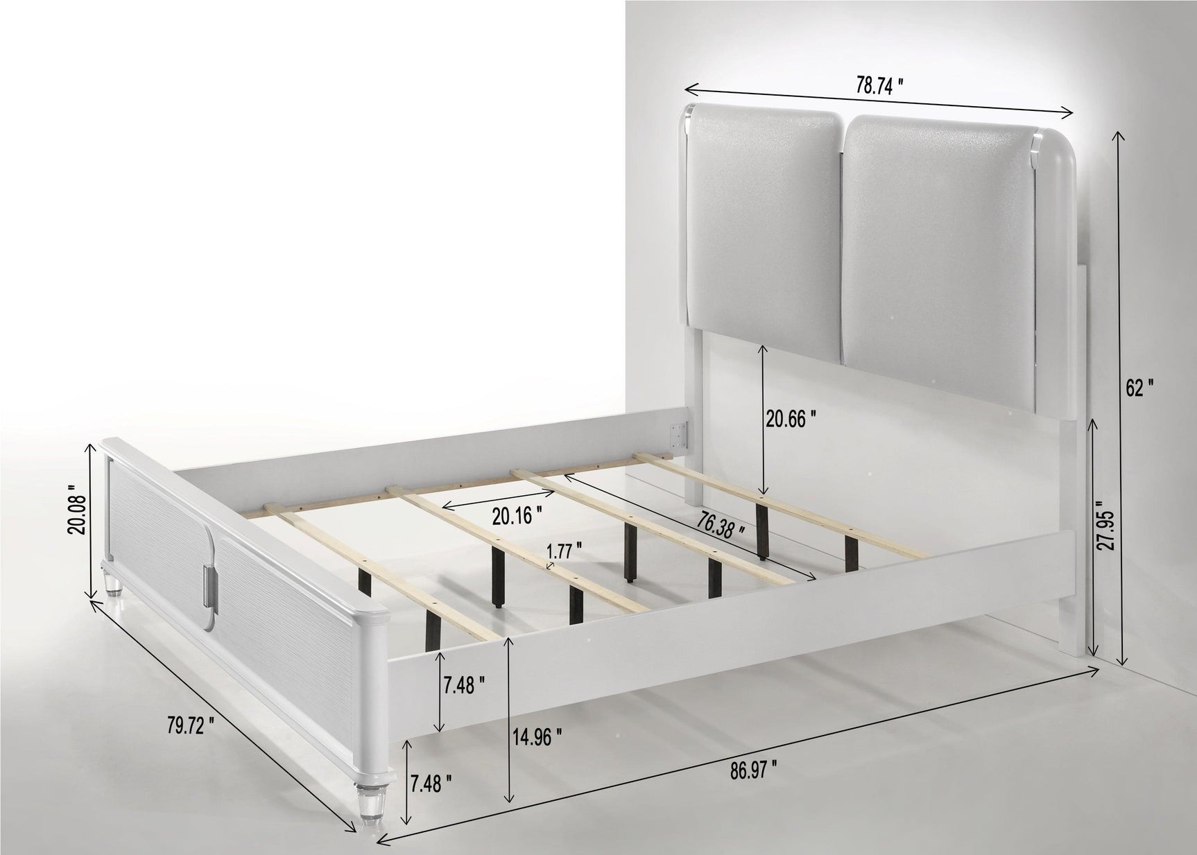 Vivian White Dresser