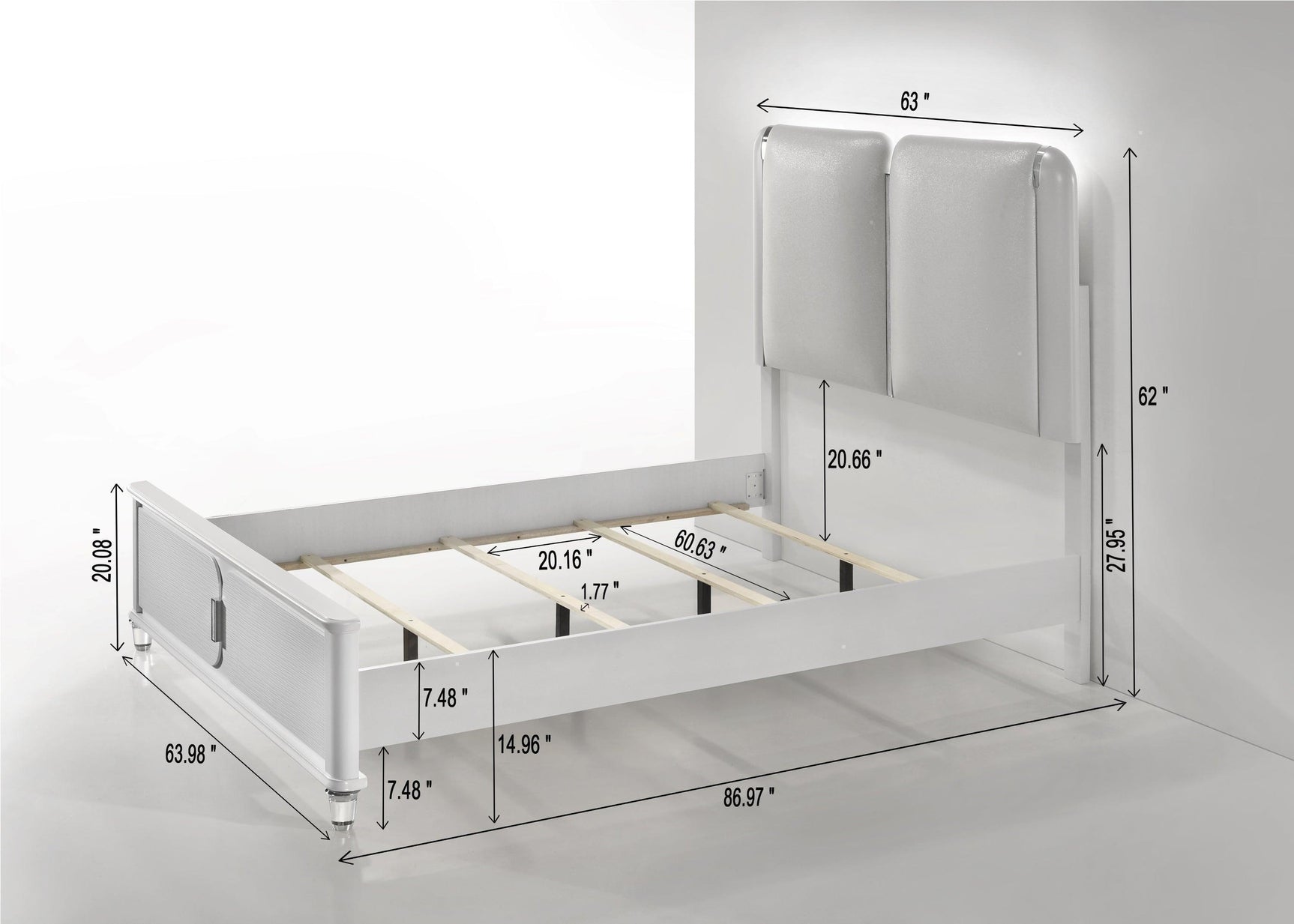 Vivian White Dresser