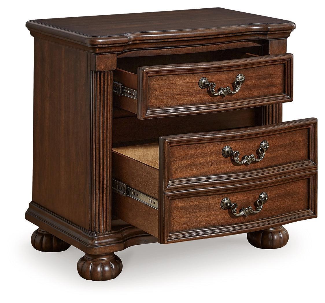 Lavinton Brown Traditional Nightstand