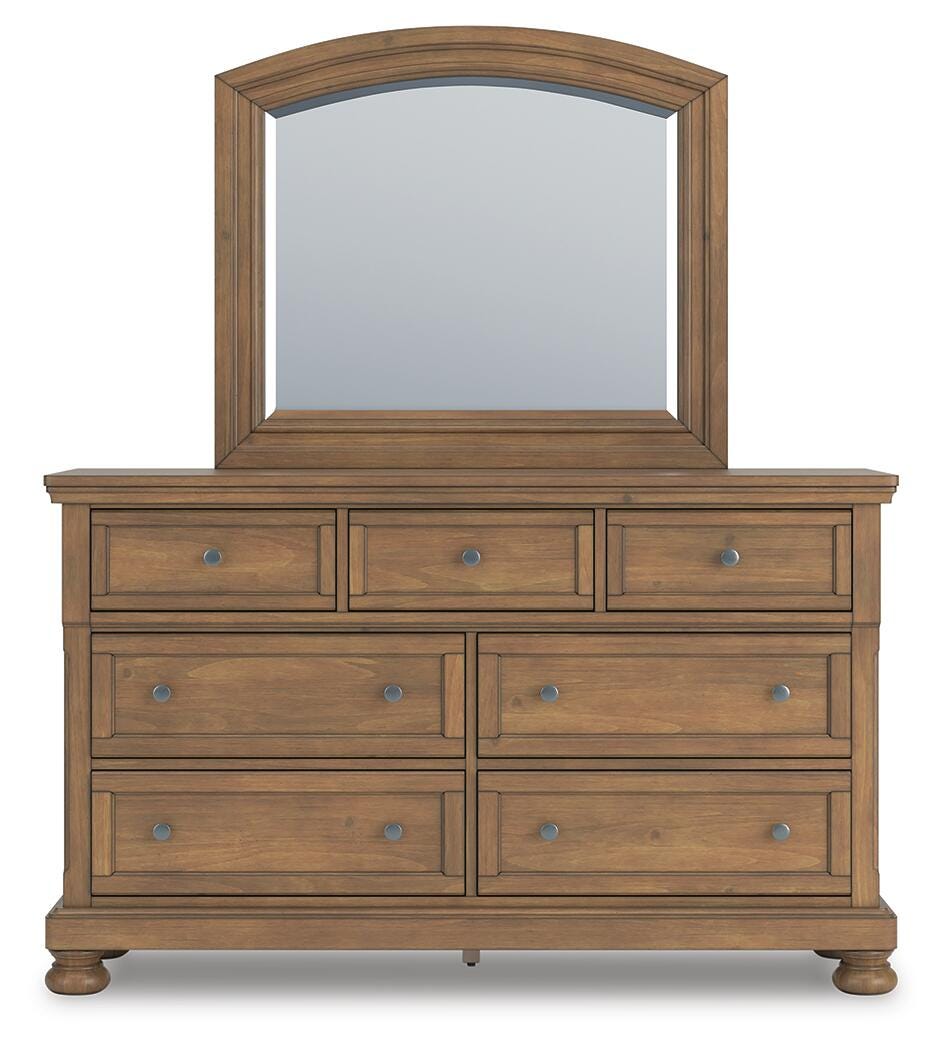 Feddinger Medium Brown Storage Sleigh Bedroom Set view 13