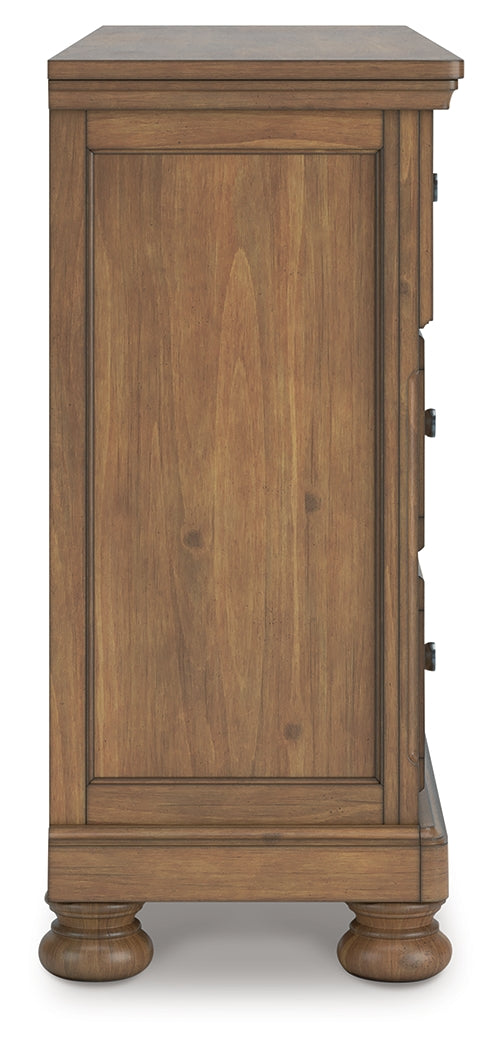 Feddinger Medium Brown Dresser