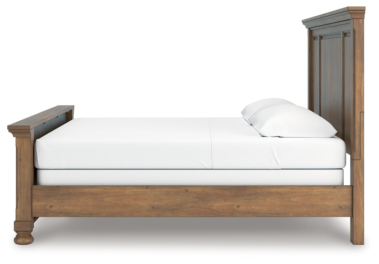 Feddinger Medium Brown King Panel Bed