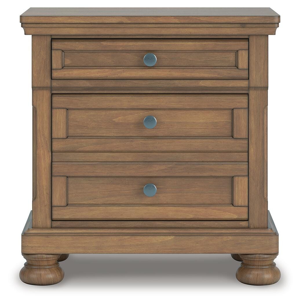 Feddinger Medium Brown Storage Sleigh Bedroom Set view 22