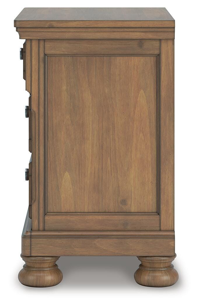 Feddinger Medium Brown Storage Sleigh Bedroom Set view 26