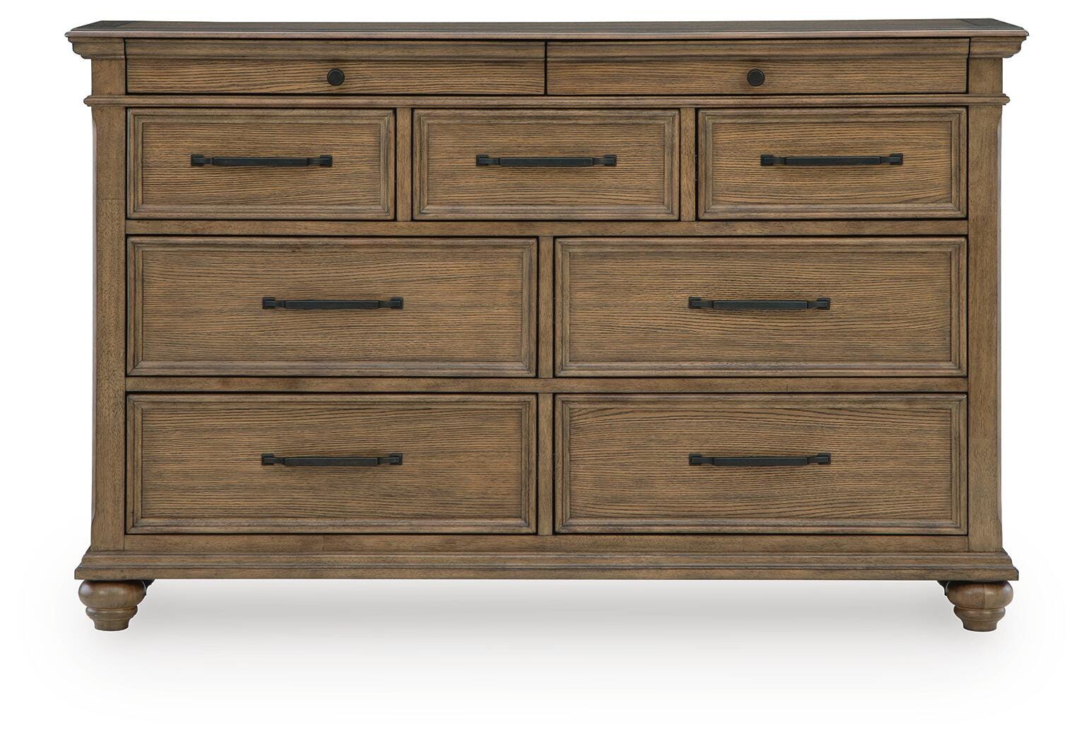 Karallin Medium Brown Dresser view 4