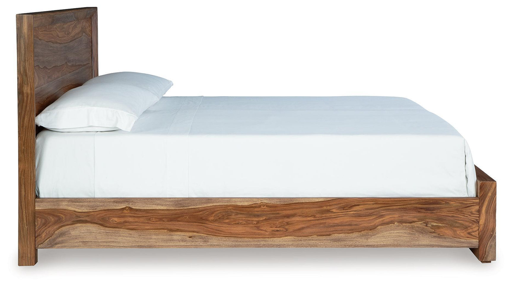 Dressonni Brown Queen Panel Bed