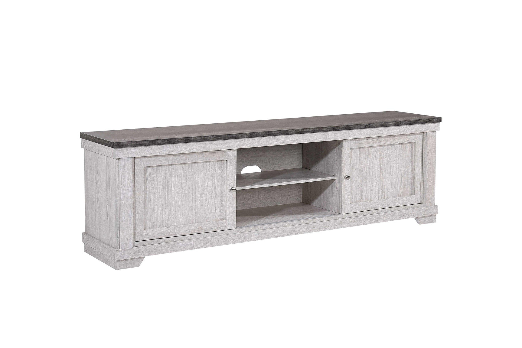 Leighton Light Gray TV Stand