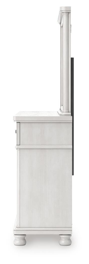 Rowlenstown Antique White Poster Bedroom Set view 14