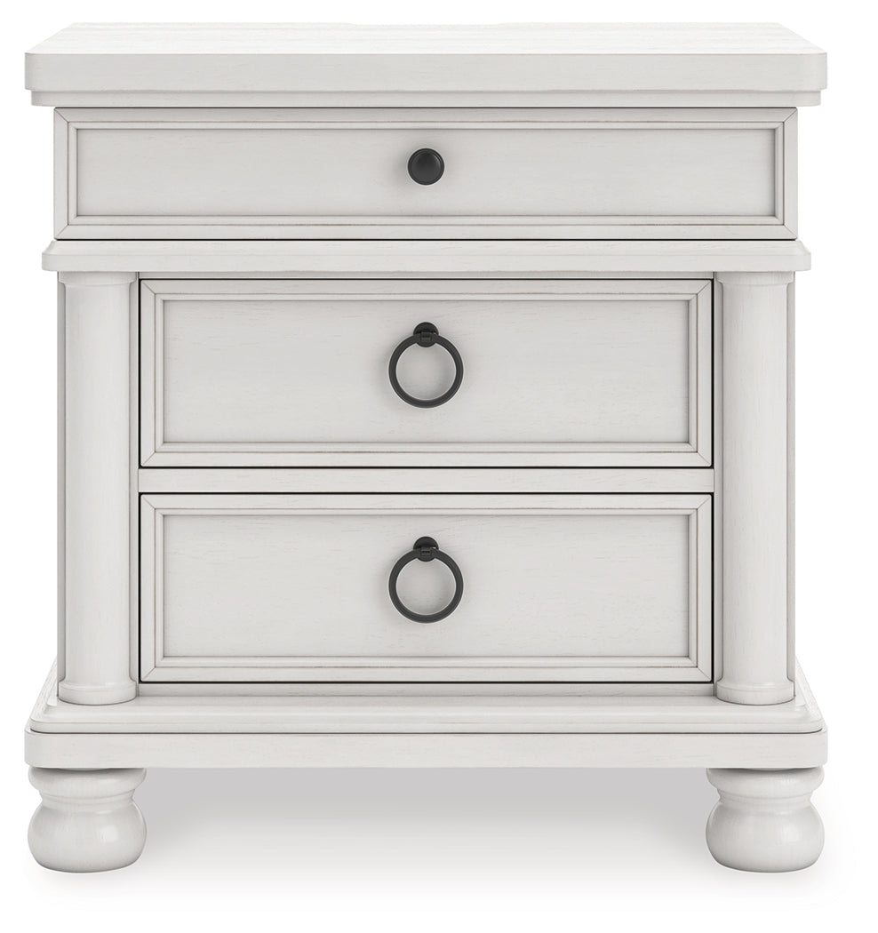 Rowlenstown Antique White Nightstand