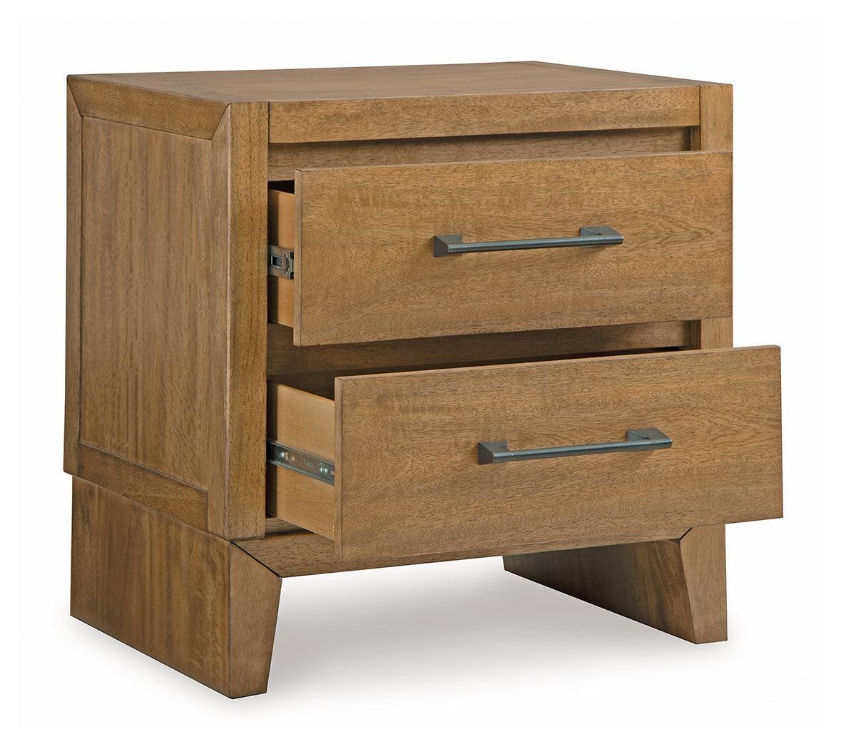 Sherbana Light Brown Nightstand