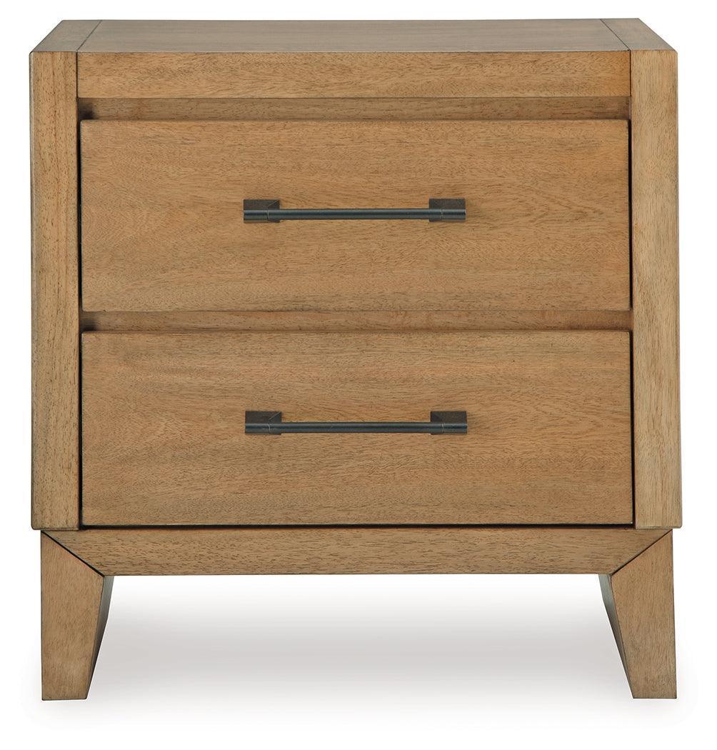 Sherbana Light Brown Nightstand