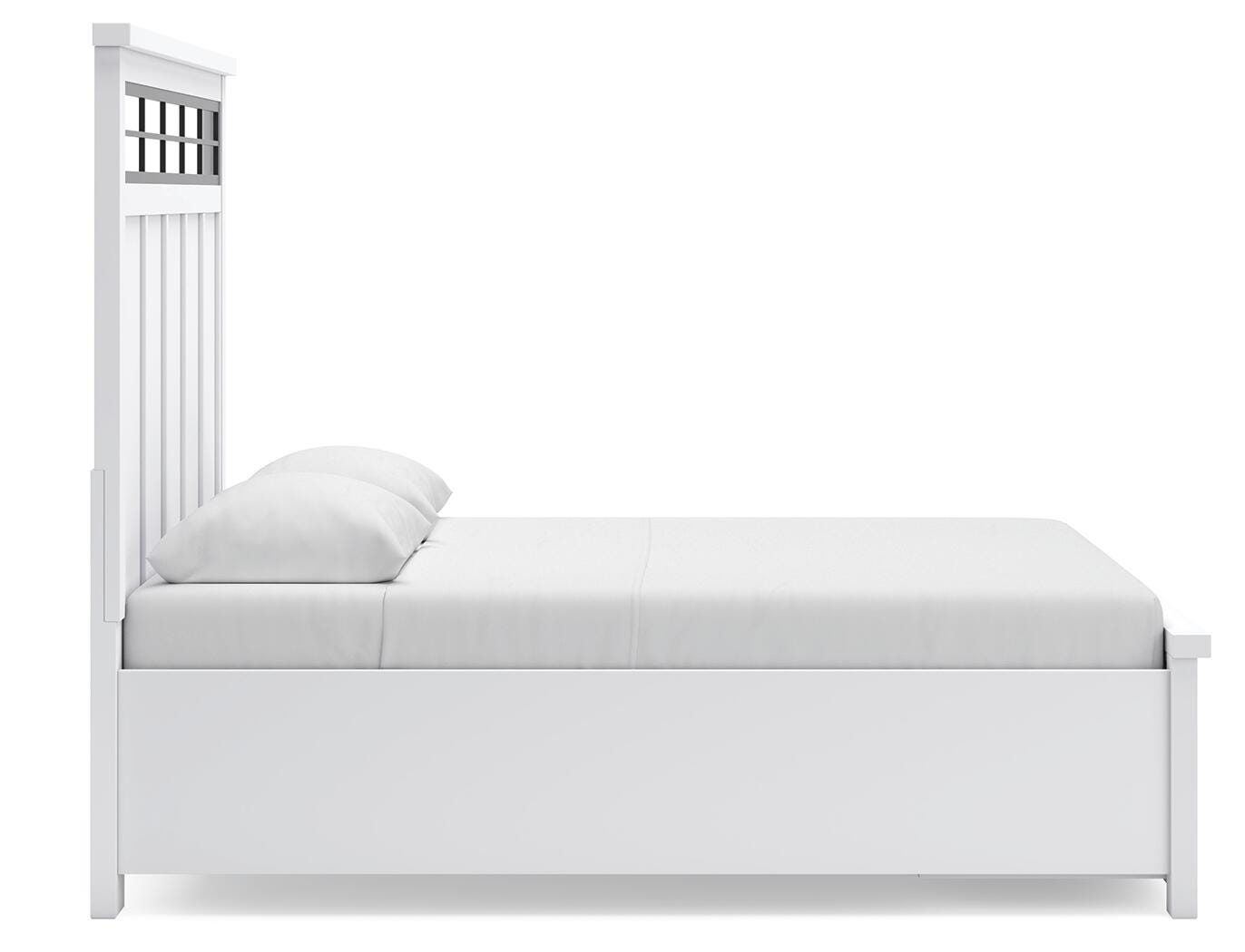 Ashbryn White/Natural Panel Storage Bedroom Set view 5