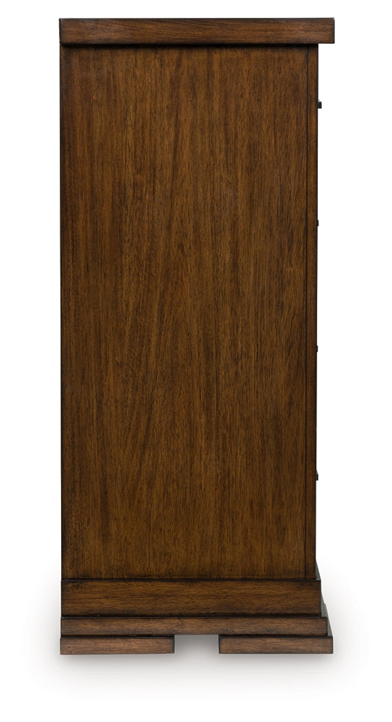 Taffenbrook Medium Brown Dresser