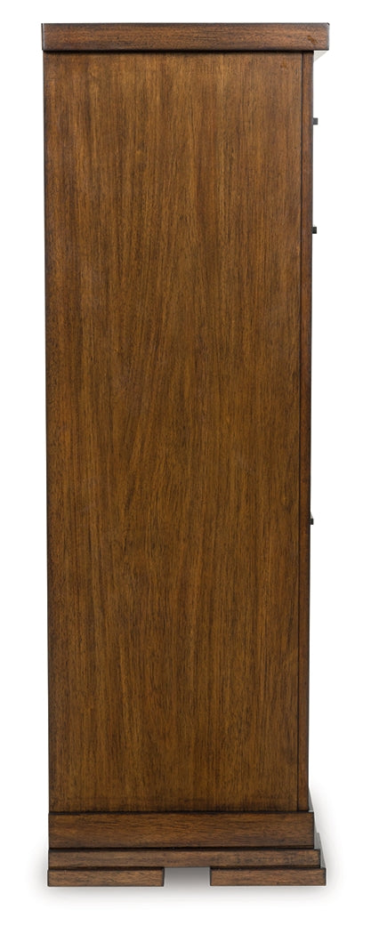 Taffenbrook Medium Brown Chest of Drawers
