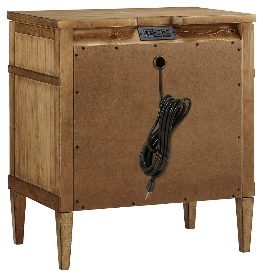 Sharlance Brown Nightstand