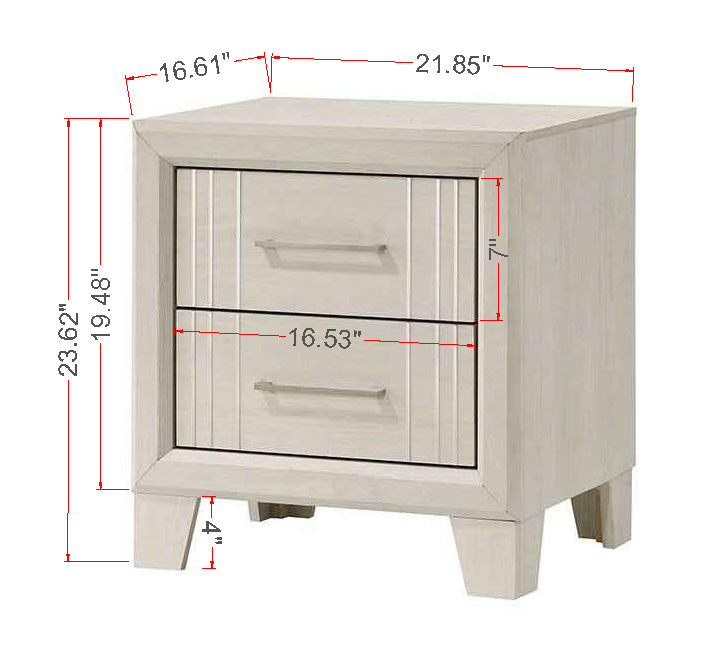 Charlie Cream TV Stand